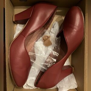 Oxblood American Duchess Pumps